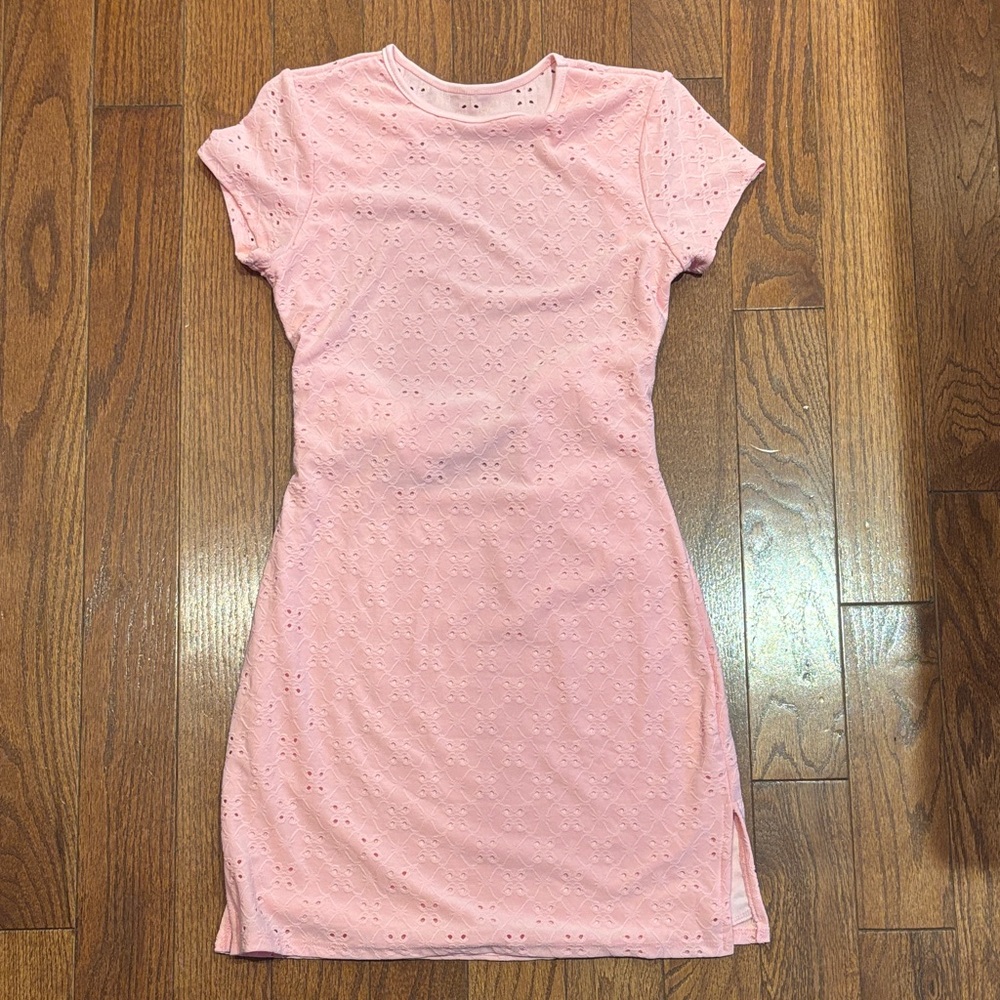 Lucy in the Sky Pink Open Back Mini Dress!